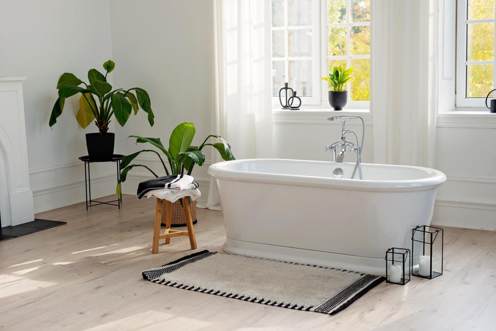 free standing tub