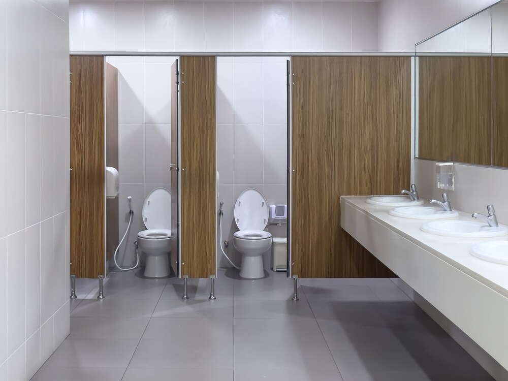 commercial public restroom facilities